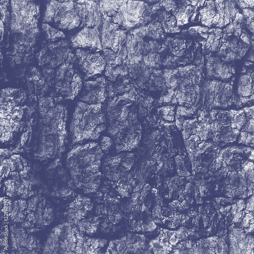 background dark blue stiff tree bark