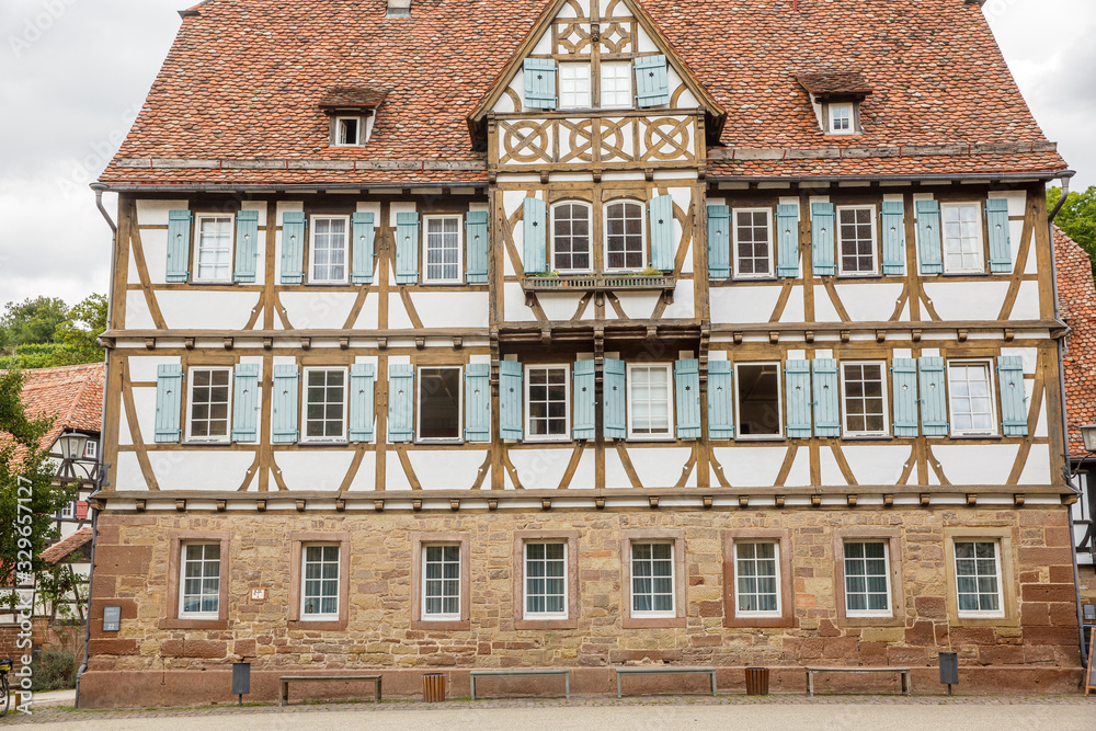Fototapeta premium Maulbronn Monasteey (Kloster Maulbronn) buildings in Baden-Württemberg, Germany