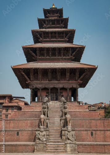 Nyatapola Temple in Kathmandu, Nepal