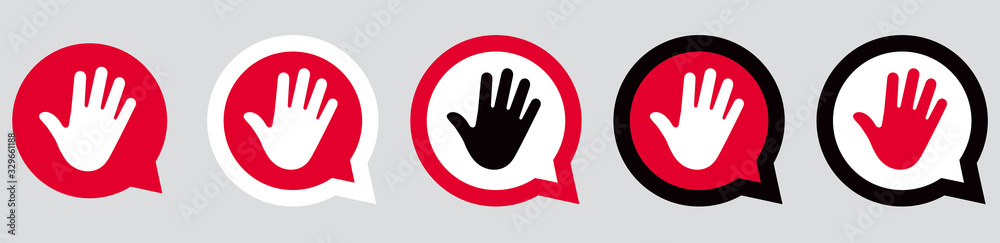 Obraz premium PICTO STOP COULEUR