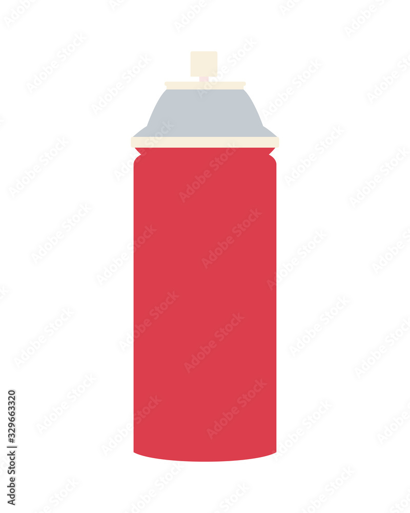 aerosol spray bottle isolated icon