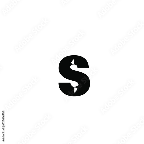 initial letter S logo 