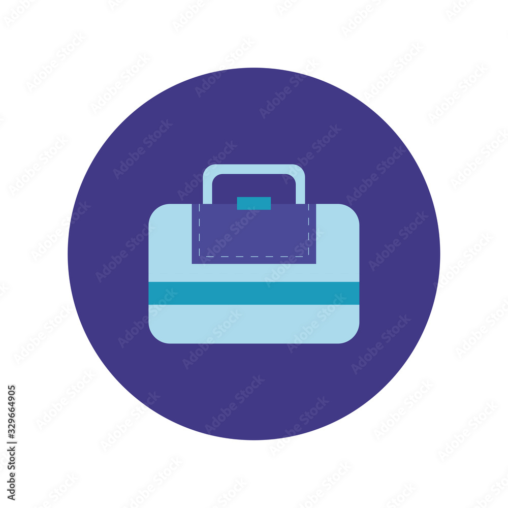 portfolio briefcase block and flat style icon portfolio briefcase block and flat style icon