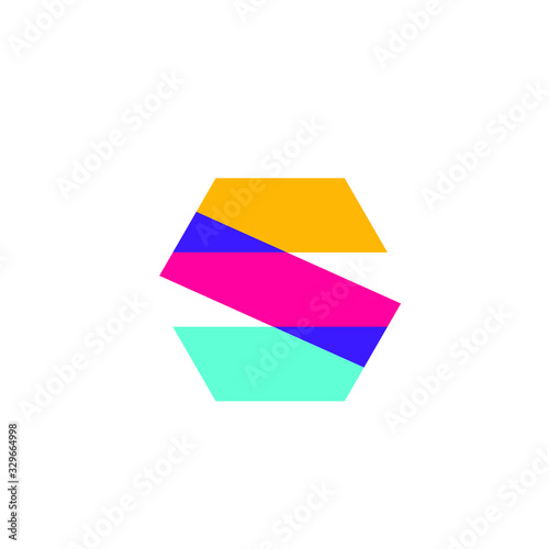 Free Download initial letter S logo  - GFXLoad