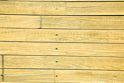 Old painted wooden fence. Background texture.