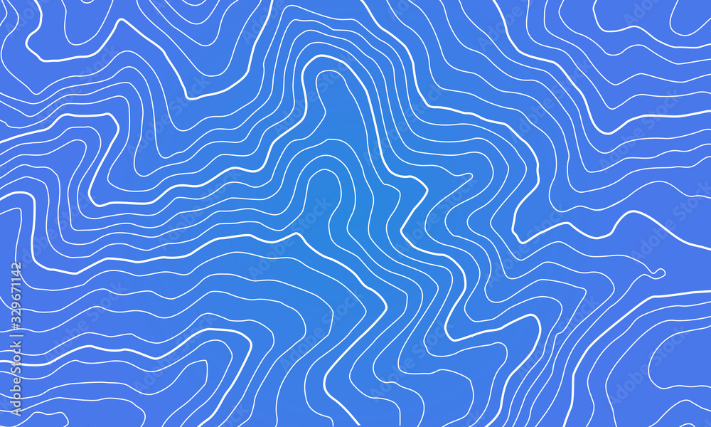 The stylized height of the topographic contour in lines and contours. The concept of a conditional geography scheme and the terrain path. Vector illustration. The stylized height of the topographic contour in lines and contours. The concept of a conditional geography scheme and the terrain path. Vector illustration.