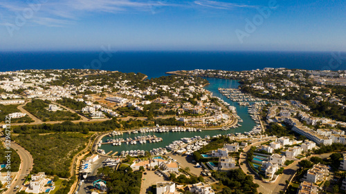 Foto the Cala d'or Mallorca Spain top view