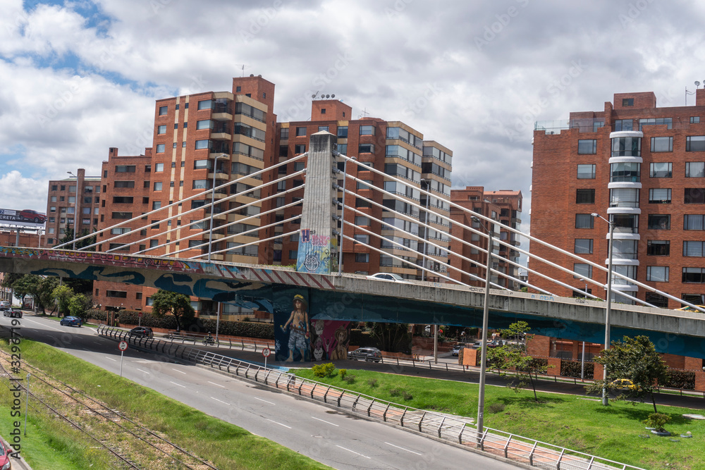 modern building in Bogota