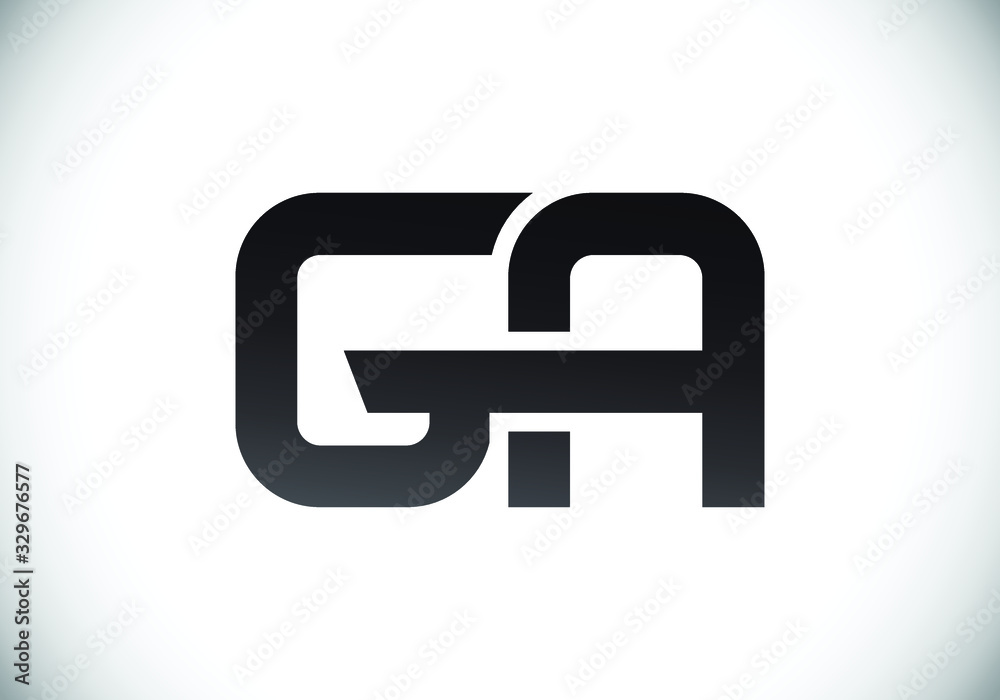 G A, GA Initial Letter Logo design vector template, Graphic Alphabet Symbol for Corporate Business Identity G A, GA Initial Letter Logo design vector template, Graphic Alphabet Symbol for Corporate Business Identity