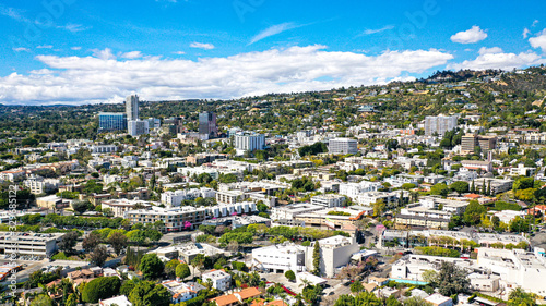 Fotografija Aerial Photography of West Hollywood, Los Angeles, California