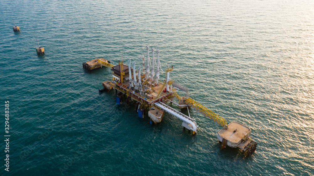 Marine loading arm on platform transfer of all oil and gas ...