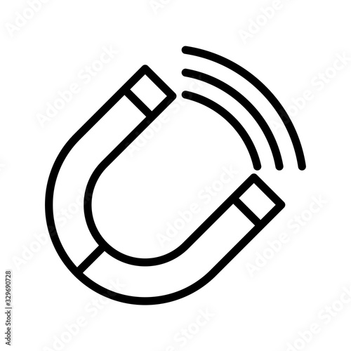 Magnet icon vector design templates