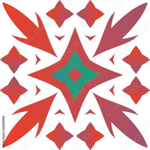 Decorative color ceramic talavera tiles.