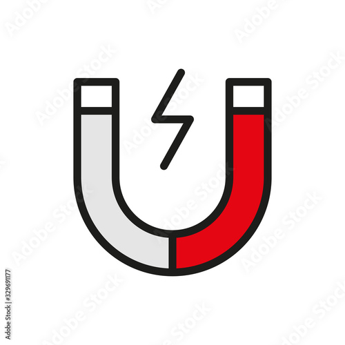 Magnet icon vector design templates