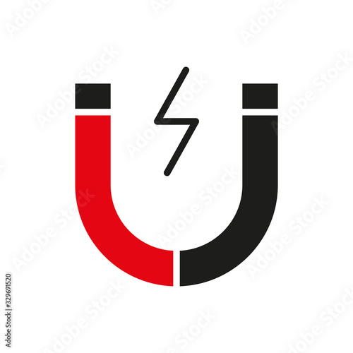 Magnet icon vector design templates