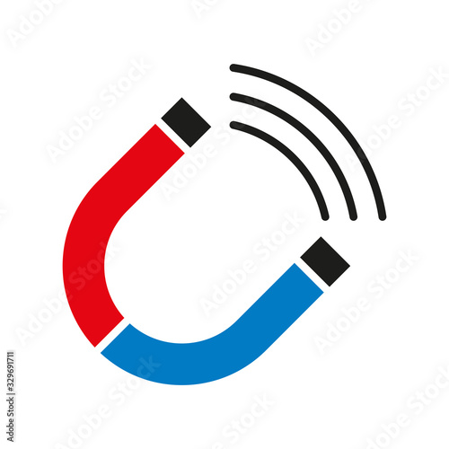 Magnet icon vector design templates