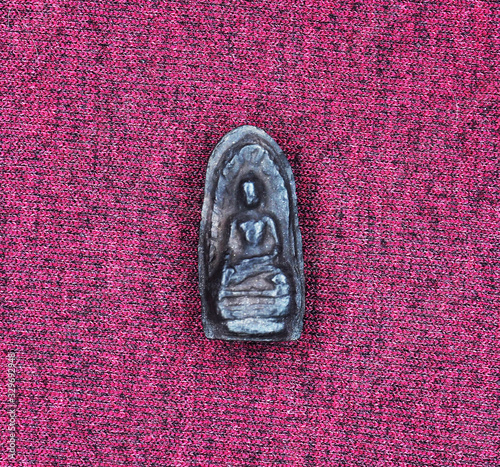 thai amulet buddha Prarod Lamphun  photo