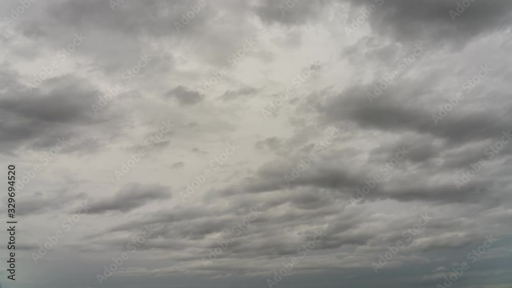 Time Lapse of Small and Large Rains Clouds Passing in the Sky Time Lapse of Small and Large Rains Clouds Passing in the Sky