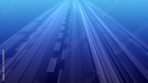Speed Light Data Network Stream Technology abstract 3D illustration background