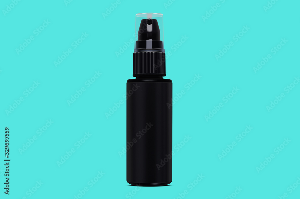 bottle with blank label bottle with blank label