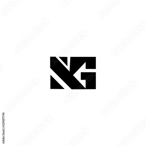 Free Download KG GK Letter Logo Design Vector - GFXLoad