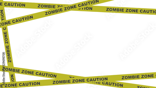 set of banners zombie 