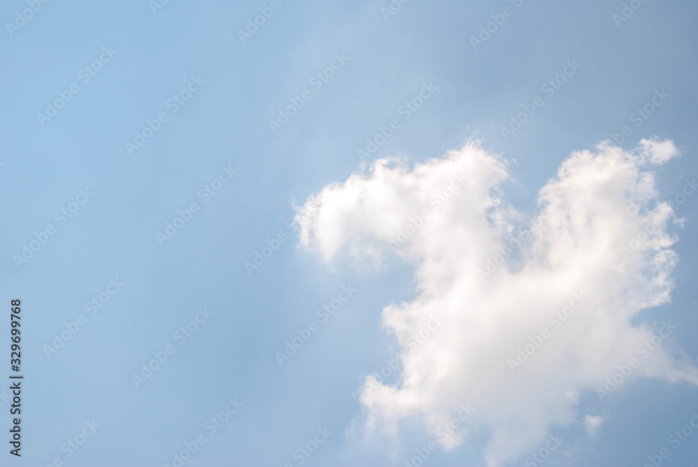 Dragon clouds with blue sky Dragon clouds with blue sky