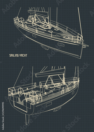 Sailing Yacht Drawings