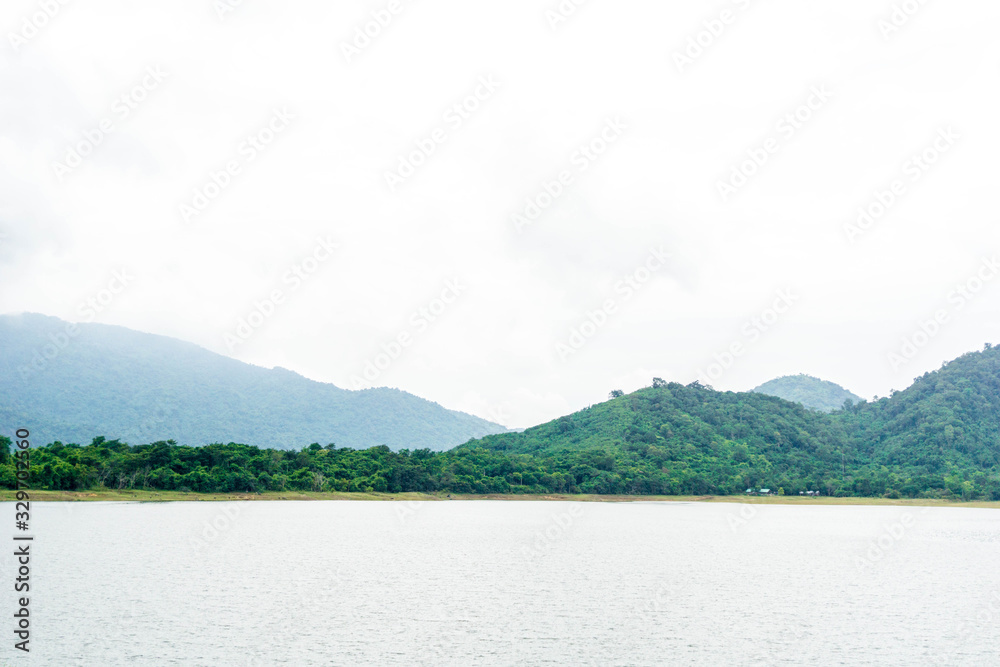 landscape lake in thailand