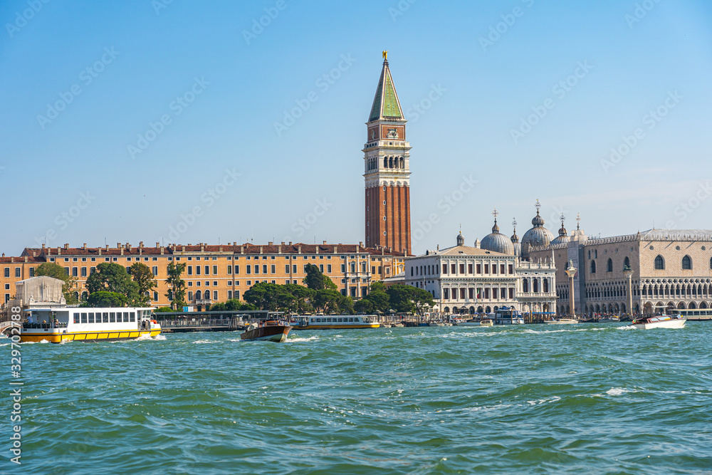 Seaview of Piazza San Marco and The Doge's Palace