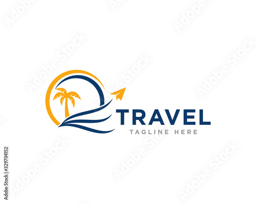 Travel Logo Icon Design Vector