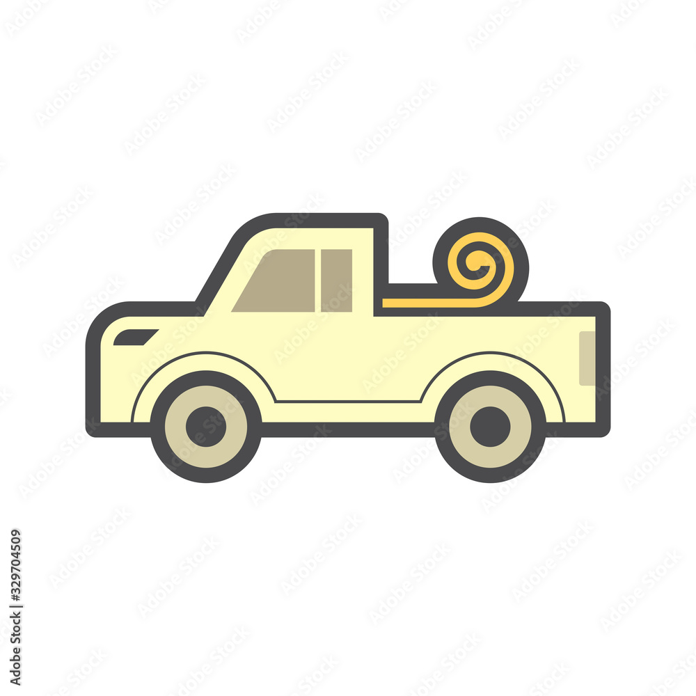 pickup accessory icon pickup accessory icon