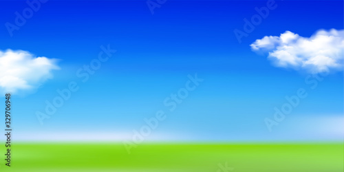 空　草原　風景　背景