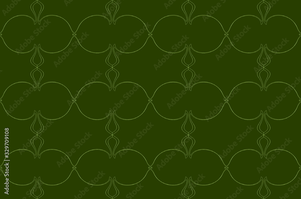 Seamless pattern design with floral background elements, beautiful ornaments