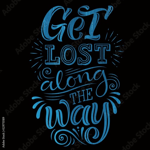 Typography design with gradients
