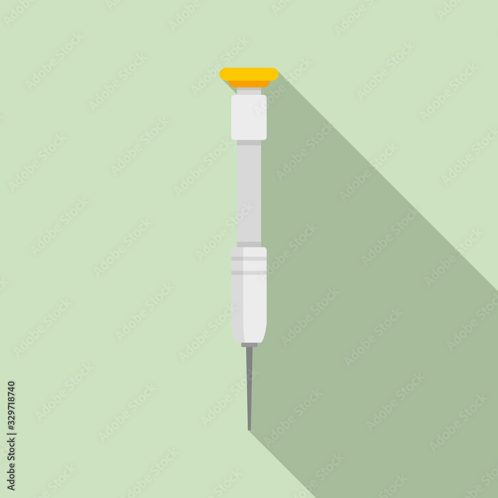 Small phone screwdriver icon. Flat illustration of small phone screwdriver vector icon for web design Small phone screwdriver icon. Flat illustration of small phone screwdriver vector icon for web design