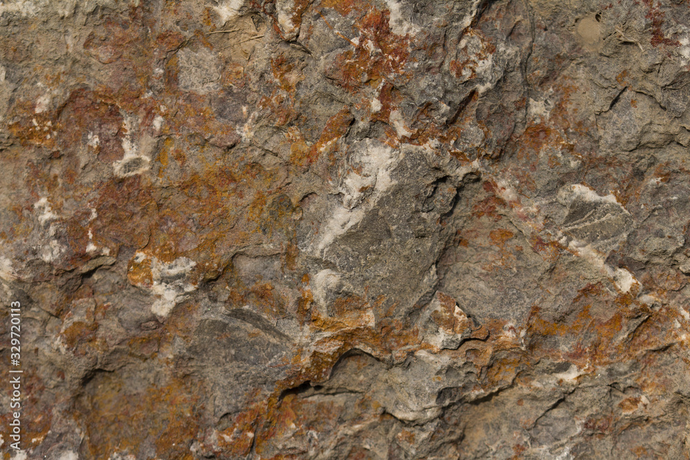  Mountain texture. Close-up. Natural red grey granite texture background.