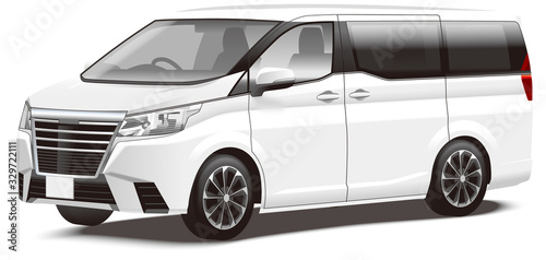 Photos Minivan People carrier 自動車イラスト ミニバン original design
