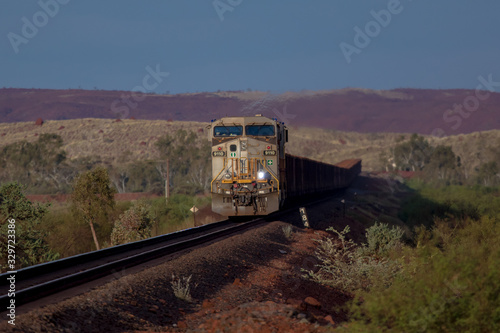 Iron Ore Train, Pilbara, Western Australia