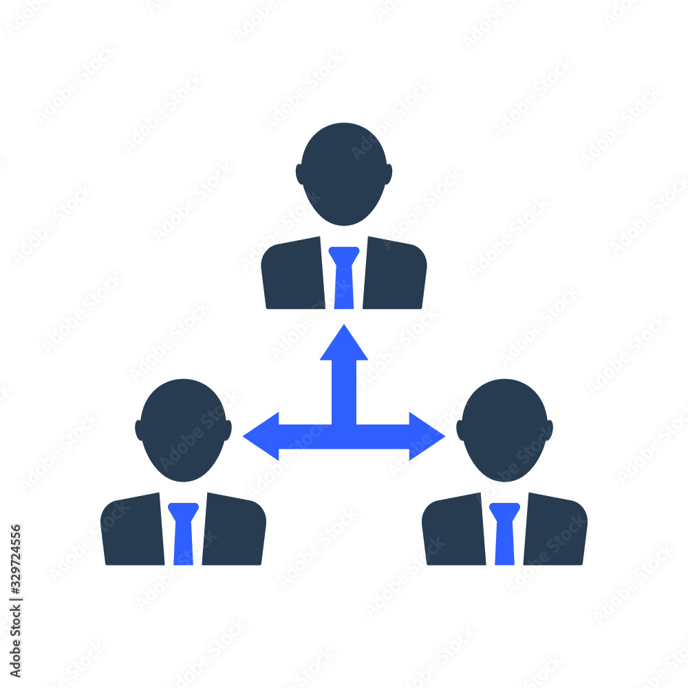 Teamwork Communication Icon Teamwork Communication Icon