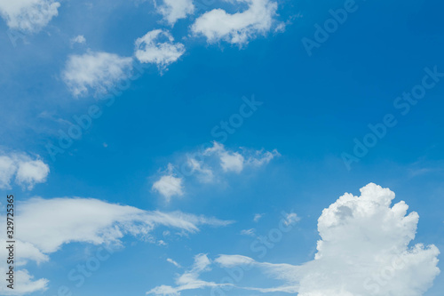 blue sky and cloud background