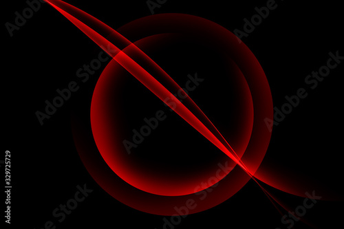 red light abstract background