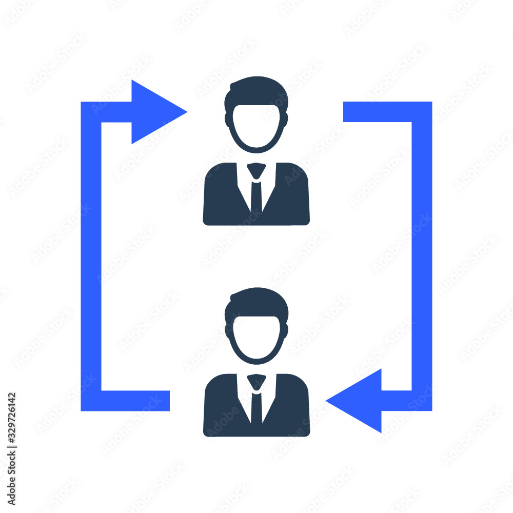 Teamwork Connectivity Icon