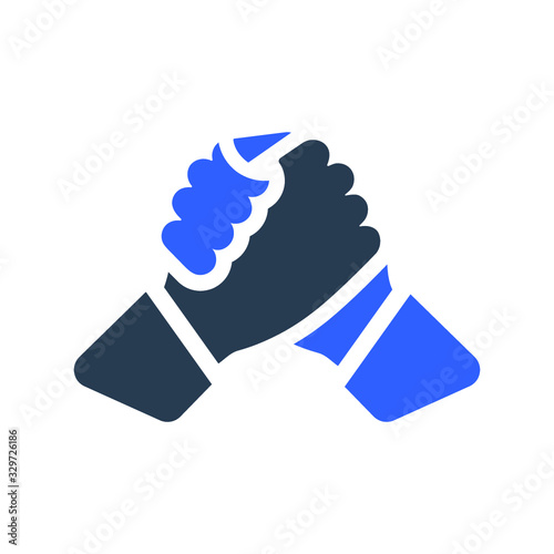 Business competition icon