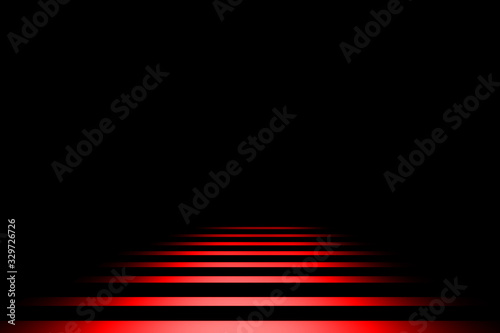 red light abstract background