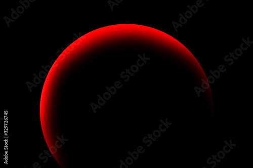 red light abstract background
