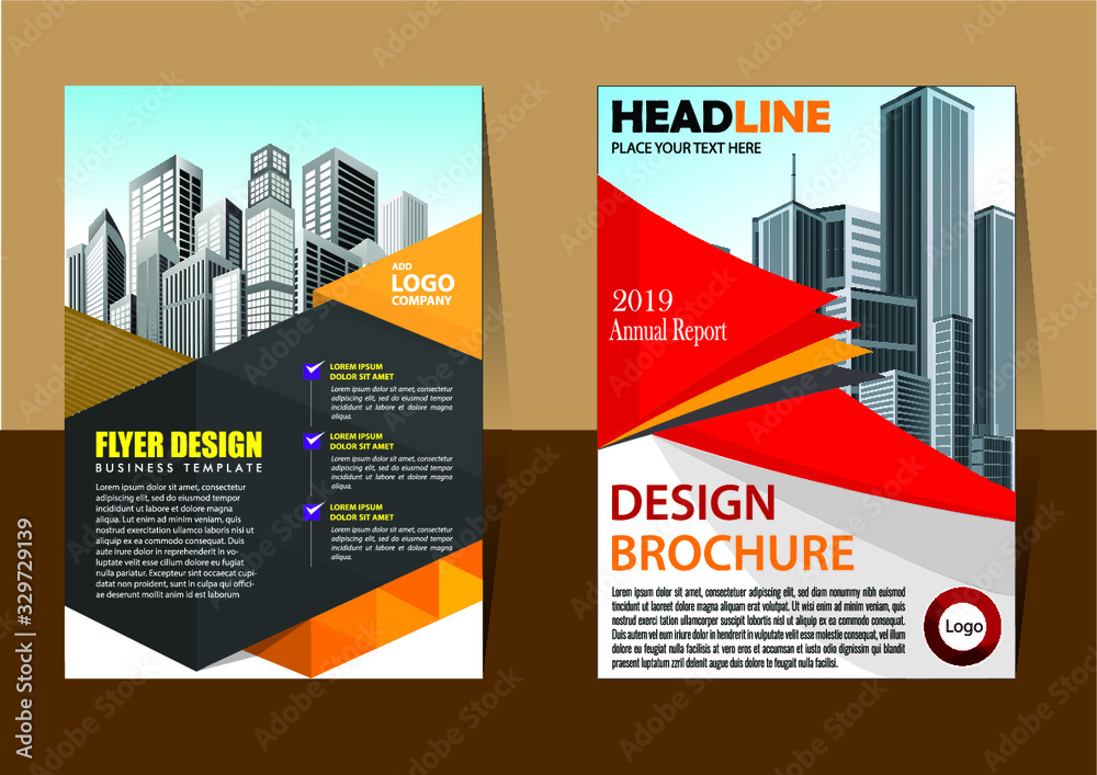 Brochure design, cover modern layout, annual report, poster, flyer in A4 with colorful triangles, geometric shapes for tech, science, market with light background Brochure design, cover modern layout, annual report, poster, flyer in A4 with colorful triangles, geometric shapes for tech, science, market with light background