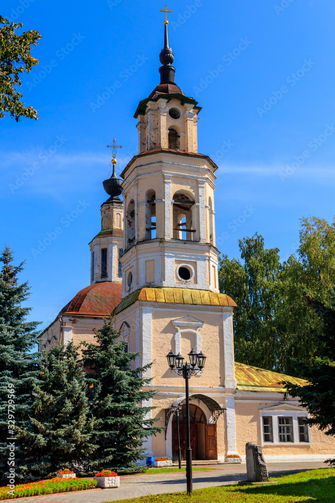 Fototapeta premium Planetarium in former Nikolo-Kremlin Church(18th century) in Vladimir, Russia. Golden ring of Russia