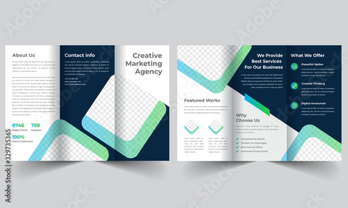 Corporate Business Trifold Brochure