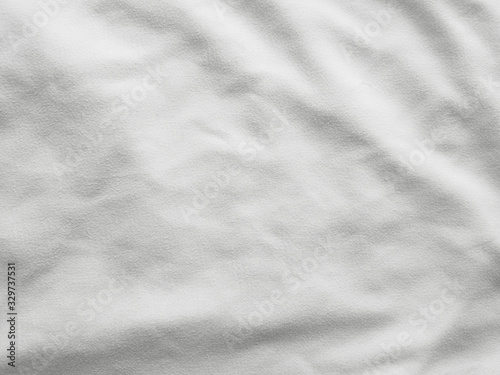 Wallpaper Mural Soft white wrinkled fabric background Torontodigital.ca